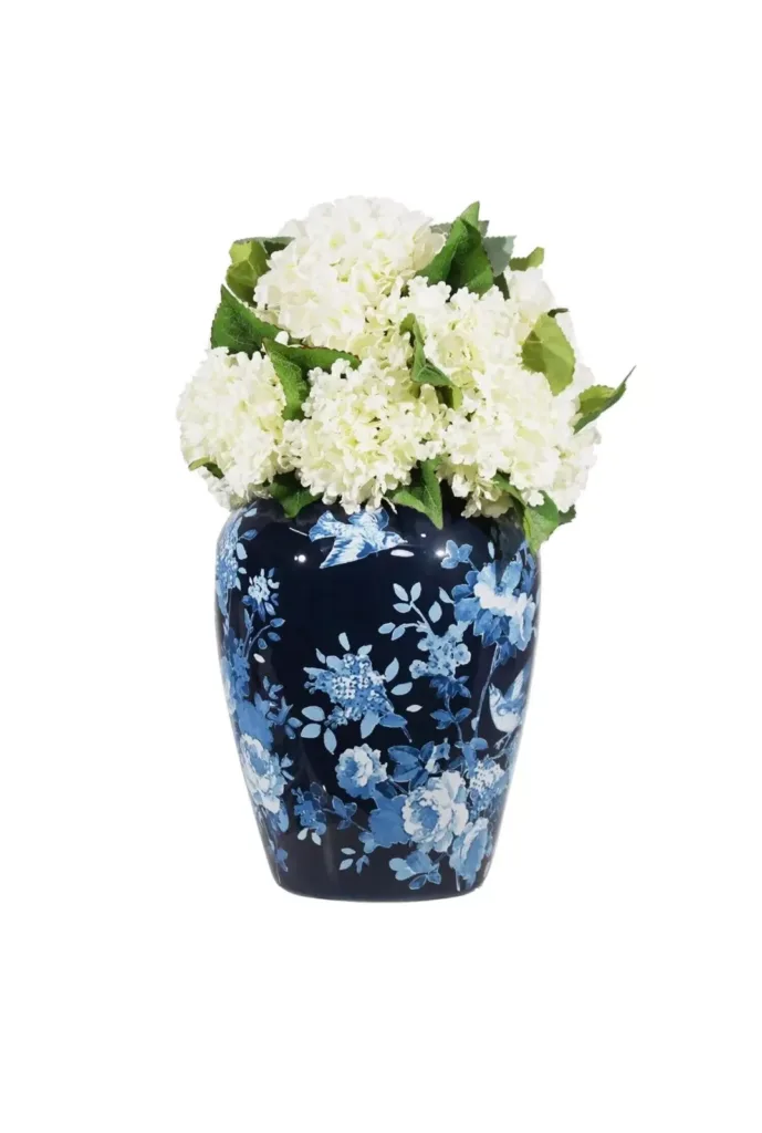MEMBER'S MARK 19.5" Tall Decorative Ceramic Vase, Blue